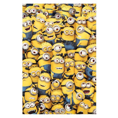 Sea of Minions Fleece Blanket £4.99